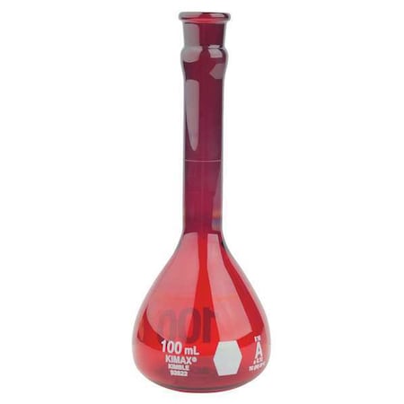 Volumetric Flask, 100 mL, 180 mm H, PK6 MPN:92822G-100