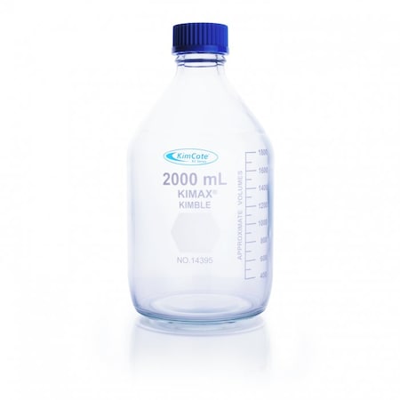Media Bottle, Boro Glass, 138mm H, PK4 MPN:KC14395-250