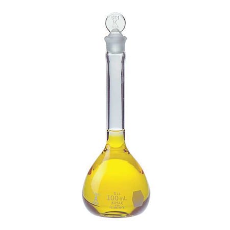 Volumetric Flask, 100 mL, 180 mm H, PK12 MPN:KC28014-100