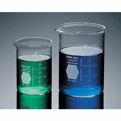 Beaker Low Form Glass 2000mL PK8 MPN:14005-2000