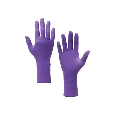 (BOX/100) Purple Nitrile Exam Gloves Xs Pf Tex MPN:55080