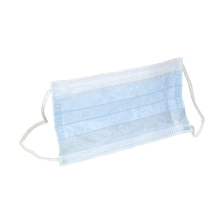 Disposable Respirator, Flat-Fold, Dual, Non-Adjustable, Metal Nose Clip, Universal, 50 PK MPN:62692