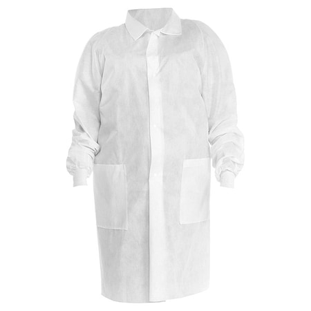 Kt A8 Lab Coat White Xl 25 MPN:10123