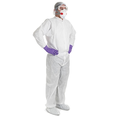 Kt A8 Cleanroom Coverall 4XL 25 MPN:47957