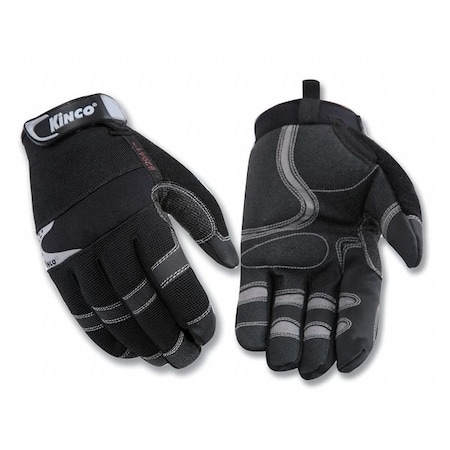 Mechanics Gloves, MiraX2/Grip Palm, S, Black MPN:2041-S