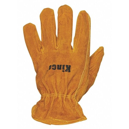 Leather Gloves, Keystone Thumb, Gold, M, 1 PR MPN:50-M