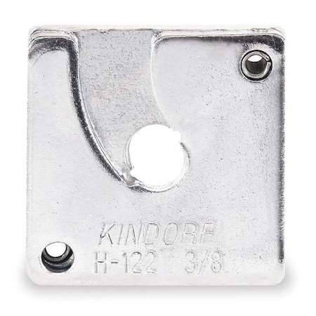 Channel Nut, 3/8 In, Silver MPN:H 122 3/8 EG