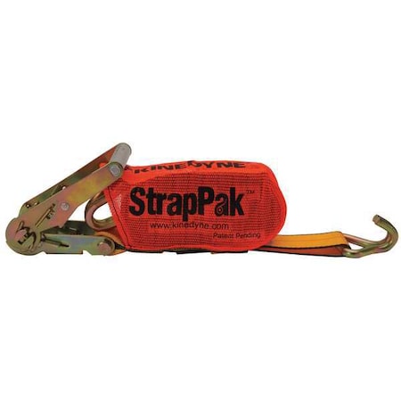 Tie-Down Strap, Ratchet, 27ft x 2In, 3335lb MPN:512784PAKGRA