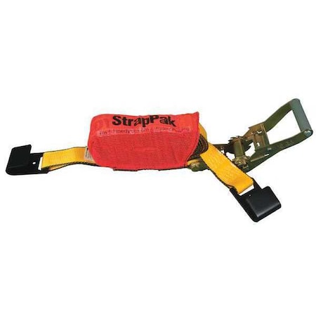 Tie-Down Strap, Ratchet, 30ft x 2In, 3335lb MPN:513020PAKGRA