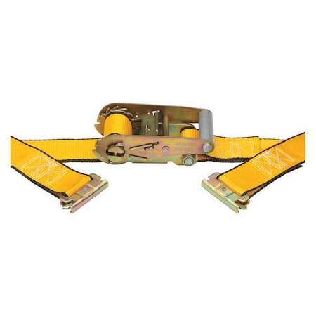 Logistic Ratchet Strap, Gold, 12 ft. L MPN:531211GRA