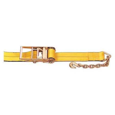 Cargo Strap, Gold, 16, 200 lb., Ratchet MPN:593040GRA