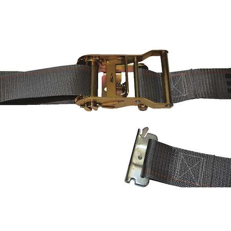 Logistic Ratchet Strap, 16ft x 2In, 1000lb MPN:641601GRA