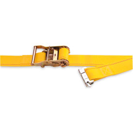 Kinedyne Cargo Control Ratchet Logistic Strap 642001 with Spring Loaded Fitting - 20' x 2
