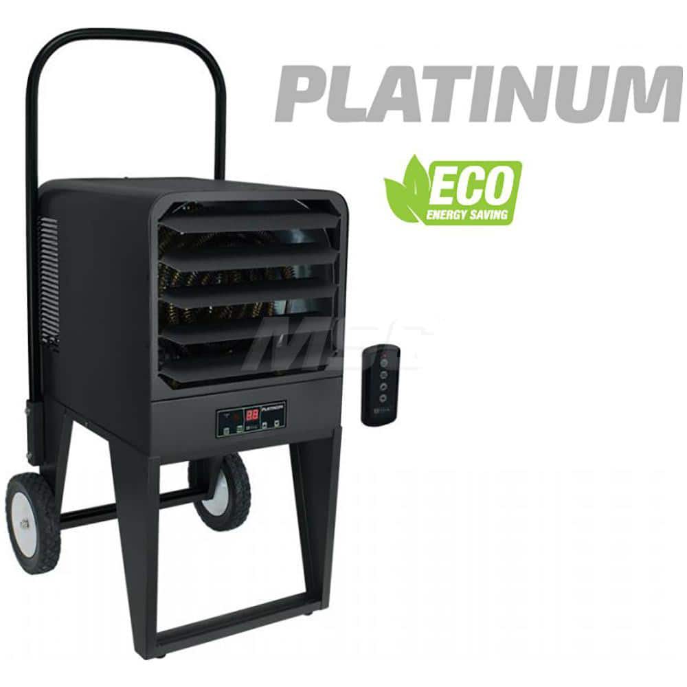 Electric Forced Air Heaters, Heater Type: Portable Unit , Maximum BTU Rating: 51180 , Voltage: 208V , Phase: 3 , Wattage: 15000  MPN:PKB2015-3-P
