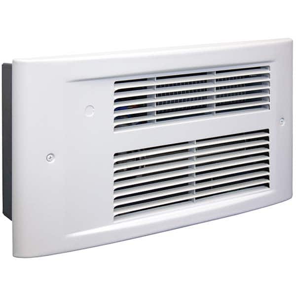 Electric Forced Air Heaters, Heater Type: Wall , Maximum BTU Rating: 5971 , Voltage: 240V , Wattage: 1750 , Overall Length (Inch): 9  MPN:PX2417-WD-R