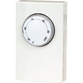 King Electric Line Voltage Mechanical Thermostat K102 Double-Pole Heat Only 120/208/240/277V 18/22A K102
