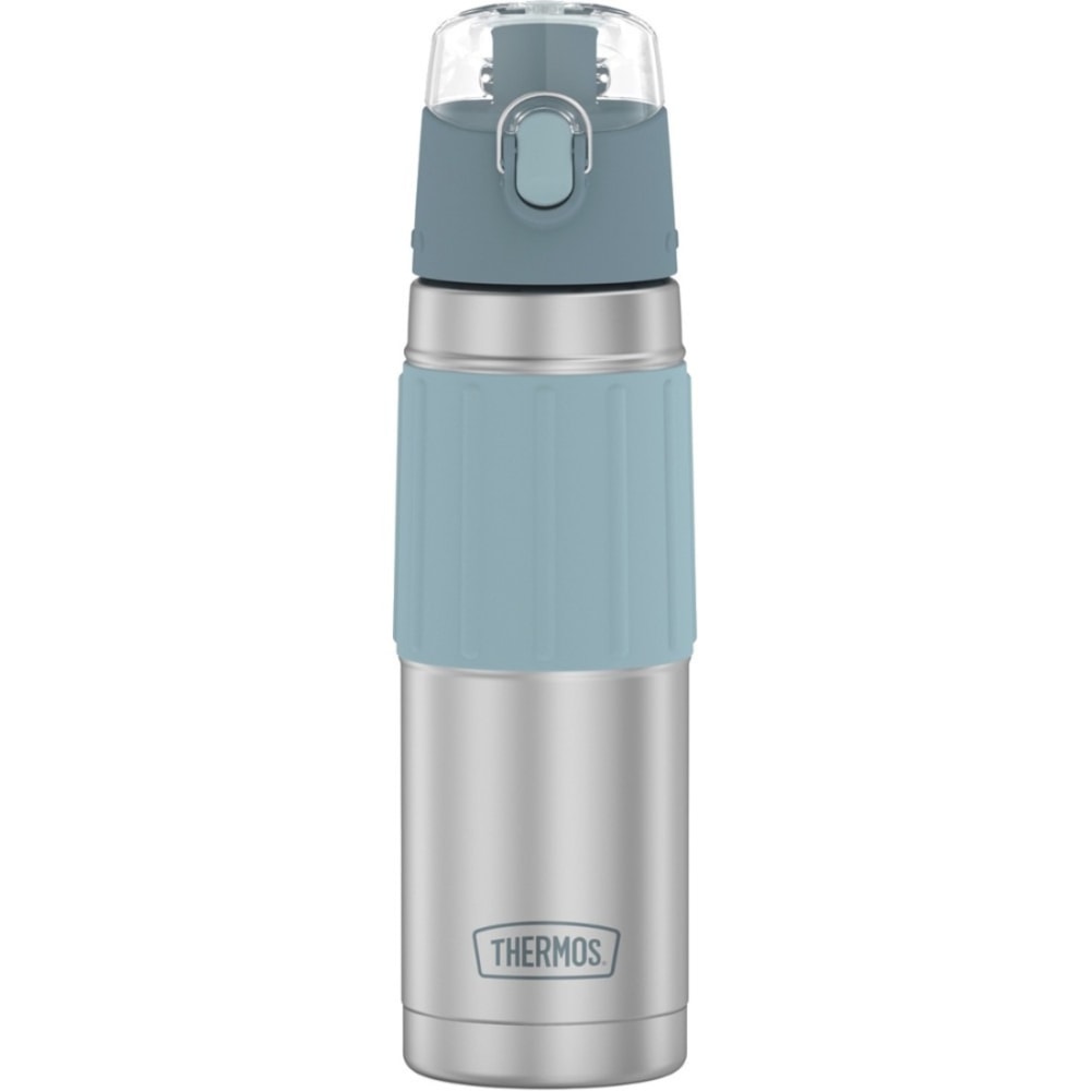 Thermos 18-Ounce Vacuum-Insulated Stainless Steel Hydration Bottle (Gray) - Vacuum - Gray MPN:2465SSG6