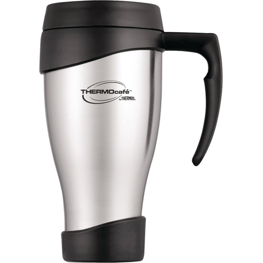 Thermos Stainless Steel Travel Mug - 24 oz - Polyurethane MPN:DF4010TRI6
