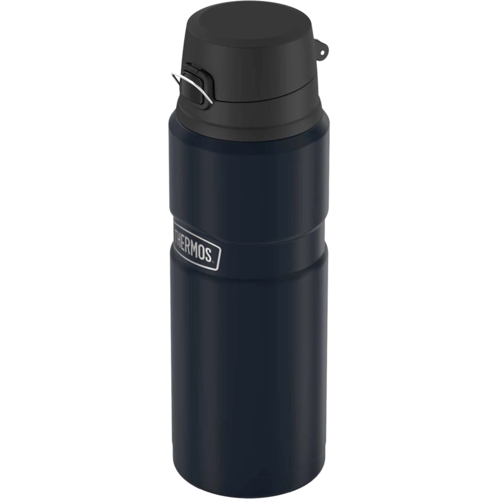 Thermos Stainless King Drink Bottle 24Oz - Vacuum - Midnight Blue, Matte Blue, Blue MPN:SK4000MDB4