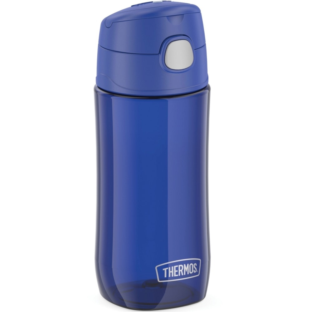 Thermos Kids Plastic Water Bottle with Spout Lid 16Oz - 16 fl oz - Blueberry, Blue - Tritan, Stainless Steel MPN:GP4040BL6