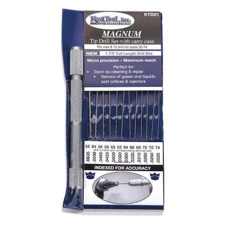 Ki KTD01 Magnum Tip Drill Set MPN:KTD01