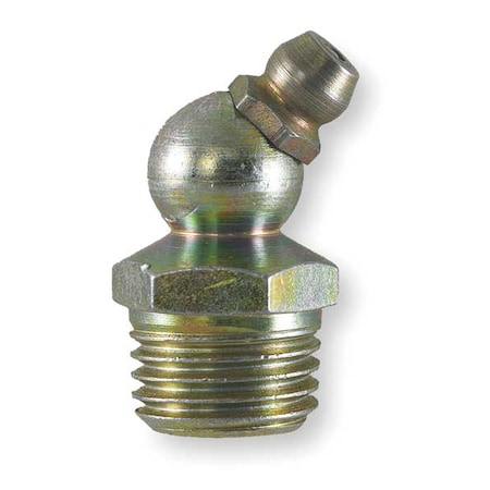 Grease Fitting, Steel, 8, 000 psi, PK10 MPN:3ANZ4