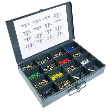 Grease Fitting Kit, General Assortment MPN:4RZK9