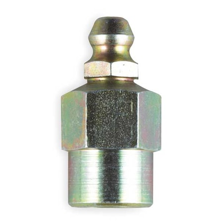 Grease Fitting, Str, OAL1.00 In, PK10 MPN:5PE97