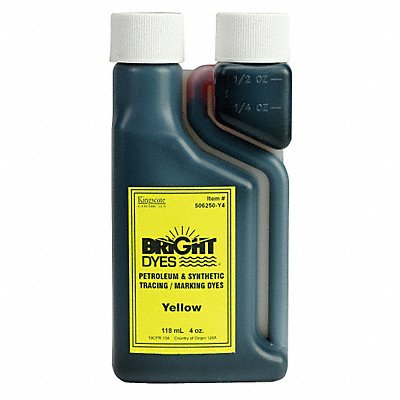 Color Coding Dye Yellow 4 oz. MPN:506250-Y4