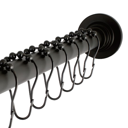 SCC3115 Adjustable Shower Curtain Rod with Ring Combo MPN:SCC3115