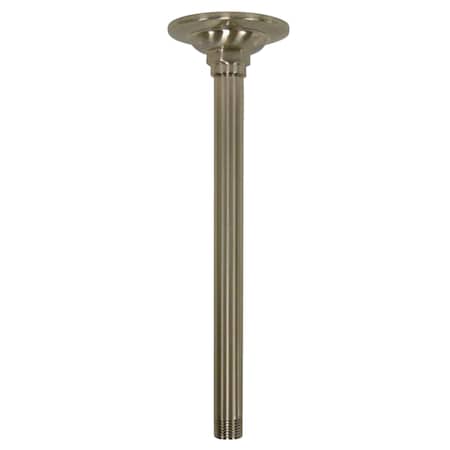Shower Arms and Flange Brushed Nickel, Ceiling Mount MPN:K210A8