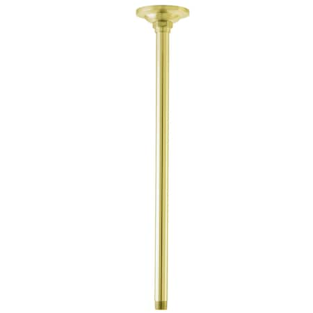 Shower Arms and Flange Polished Brass, Ceiling Mount MPN:K217A2