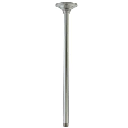 Shower Arms and Flange, Brushed Nickel, Ceiling Mount MPN:K217A8