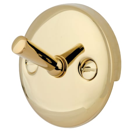 Solid Brass, Round, Overflow Plate with Trip MPN:DTL102