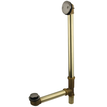 DTT2208 Tip-Toe Bath Tub Drain with Overflow MPN:DTT2208