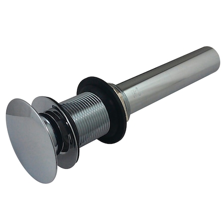 Brass, Bathroom Sink Drain, Push Pop-Up Drain without Overflow MPN:EV7001