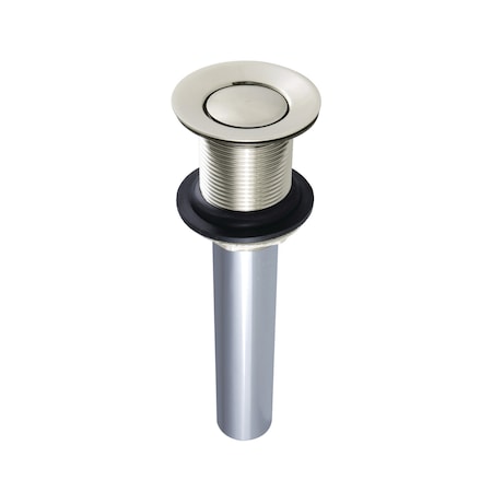 Brass, Bathroom Sink Drain, Push Pop-Up Drain without Overflow MPN:EV8006