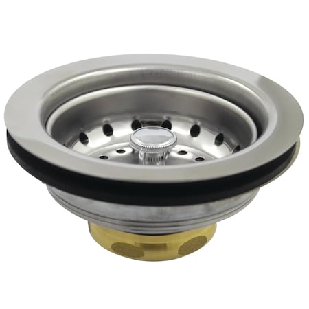 Stainless Steel, Kitchen Sink Basket Strainer, Basket Strainer Kitchen MPN:K111B