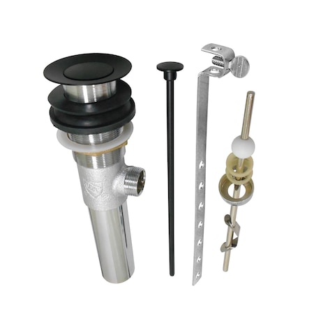 Brass, Bathroom Sink Drain, Pop-Up Drain with Overflow Hole MPN:KB1000MB