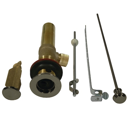 Brass, Bathroom Sink Drain, Pop-Up Drain with Overflow MPN:KB2008