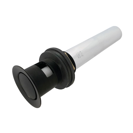 Brass, Bathroom Sink Drain, Push Pop-Up Drain with Overflow MPN:KB8100MB