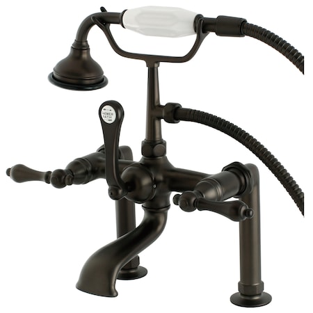 Deck-Mount Clawfoot Tub Faucet, Oil Rubbed Bronze, Deck Mount MPN:AE103T5