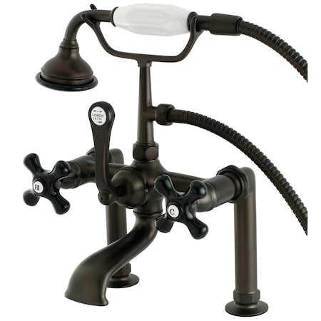 Deck-Mount Clawfoot Tub Faucet, Oil Rubbed Bronze, Deck Mount MPN:AE103T5PKX