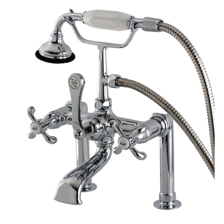 Deck-Mount Clawfoot Tub Faucet, Polished Chrome, Deck Mount MPN:AE104T1TX