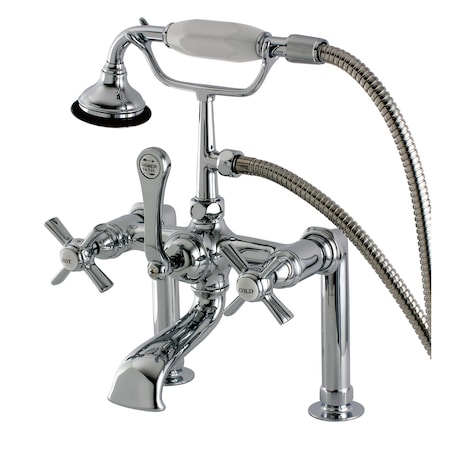 Deck-Mount Clawfoot Tub Faucet, Polished Chrome, Deck Mount MPN:AE104T1ZX