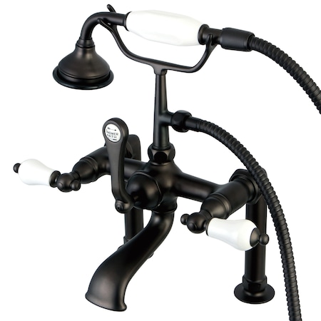 Deck-Mount Clawfoot Tub Faucet, Oil Rubbed Bronze, Deck Mount MPN:AE105T5