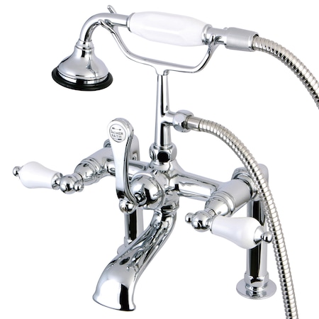 Deck-Mount Clawfoot Tub Faucet, Polished Chrome, Deck Mount MPN:AE106T1