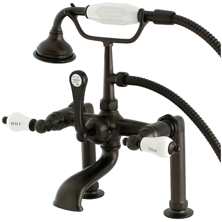 Deck-Mount Clawfoot Tub Faucet, Oil Rubbed Bronze, Deck Mount MPN:AE107T5