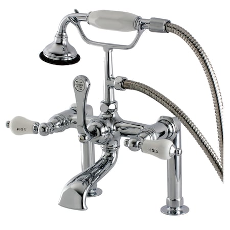Deck-Mount Clawfoot Tub Faucet, Polished Chrome, Deck Mount MPN:AE108T1