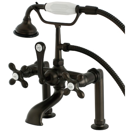 Deck-Mount Clawfoot Tub Faucet, Oil Rubbed Bronze, Deck Mount MPN:AE109T5